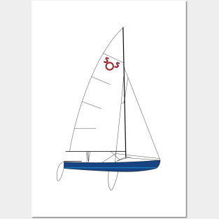 International 505 Sailboat Posters and Art